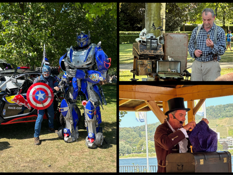 Kinder samt Eltern bevölkerten Breisiger Kurpark beim Kinder- und Familienfest