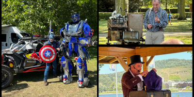 Kinder samt Eltern bevölkerten Breisiger Kurpark beim Kinder- und Familienfest